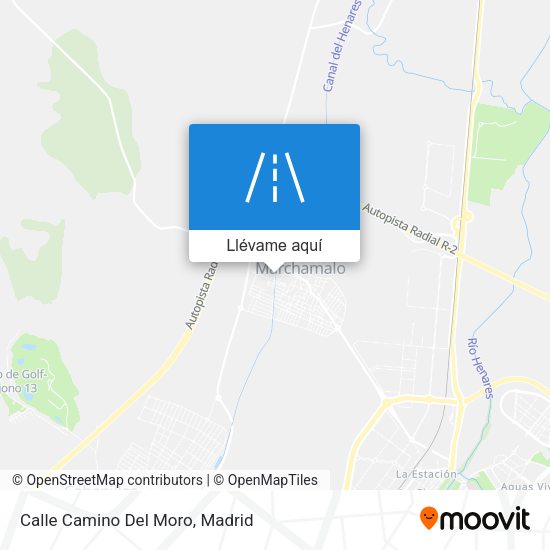 Mapa Calle Camino Del Moro