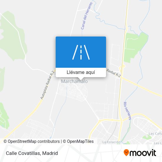 Mapa Calle Covatillas