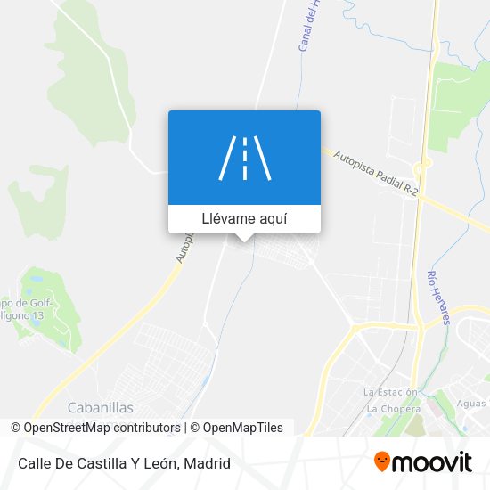 Mapa Calle De Castilla Y León