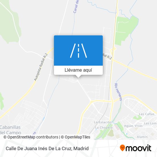 Mapa Calle De Juana Inés De La Cruz