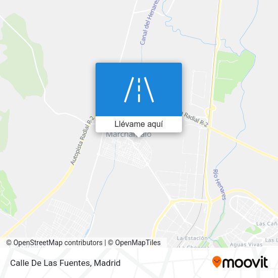 Mapa Calle De Las Fuentes