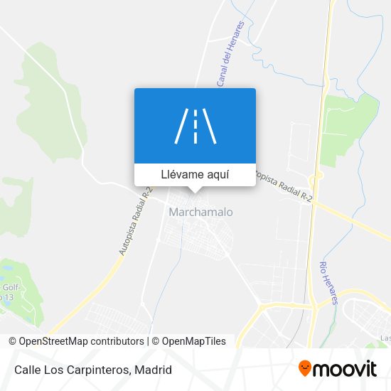 Mapa Calle Los Carpinteros