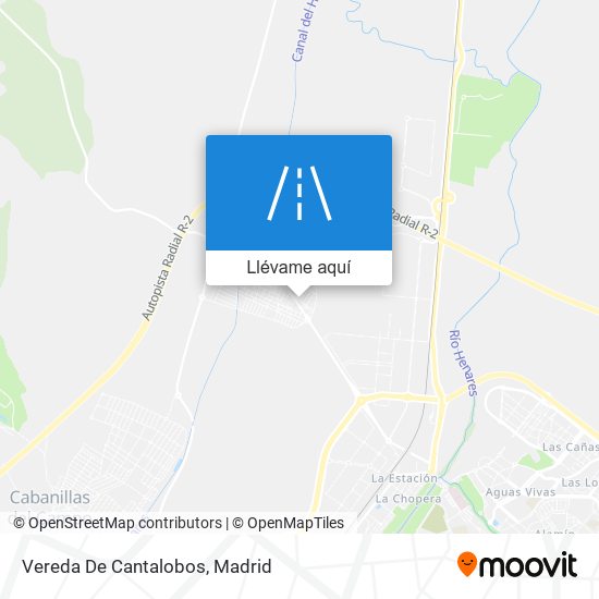 Mapa Vereda De Cantalobos