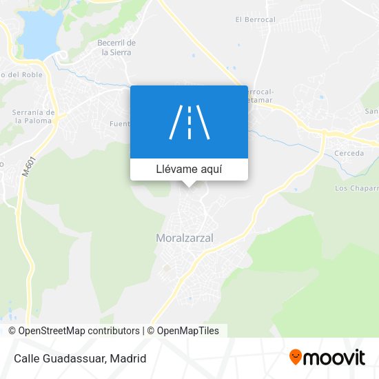 Mapa Calle Guadassuar