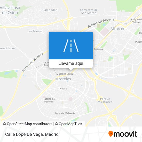 Mapa Calle Lope De Vega