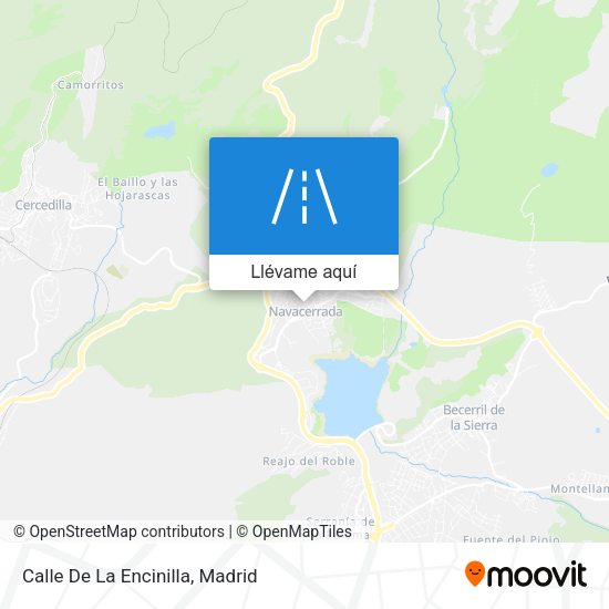 Mapa Calle De La Encinilla