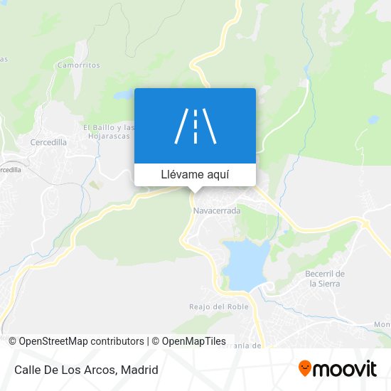 Mapa Calle De Los Arcos