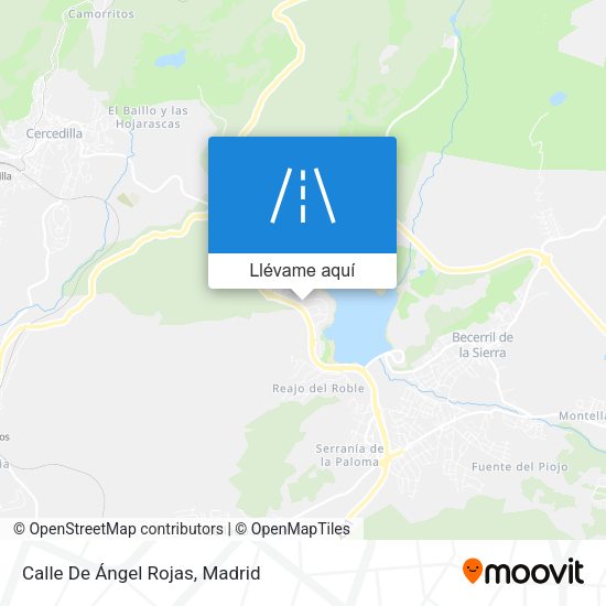 Mapa Calle De Ángel Rojas