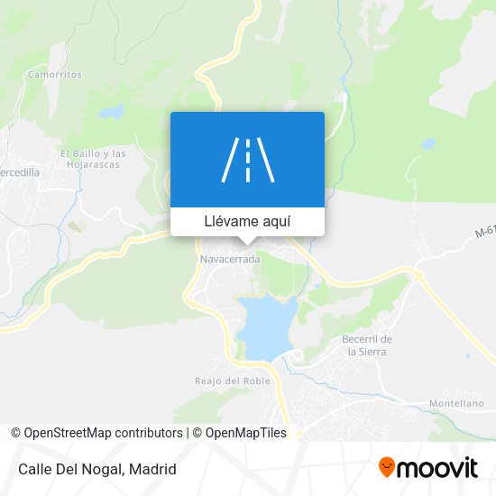 Mapa Calle Del Nogal