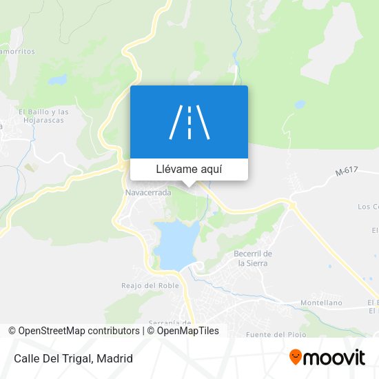 Mapa Calle Del Trigal