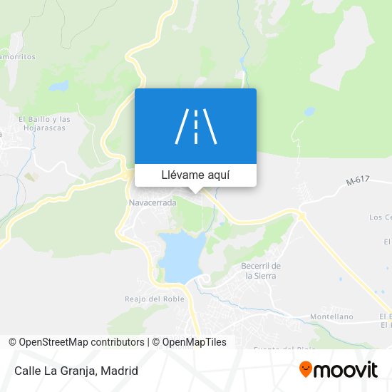 Mapa Calle La Granja