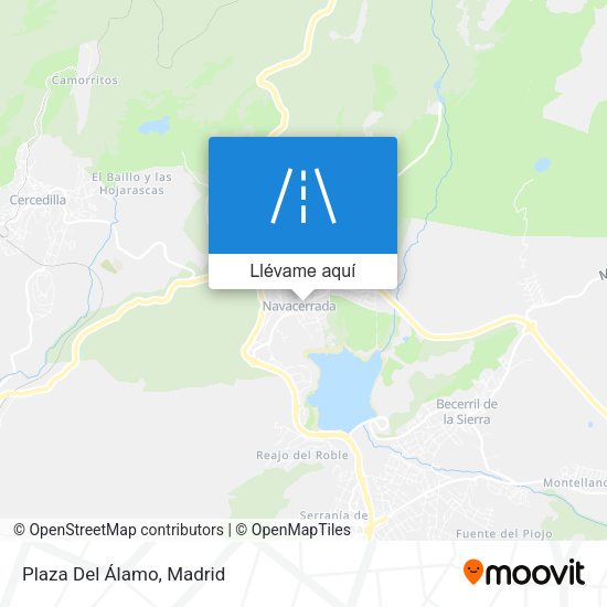 Mapa Plaza Del Álamo