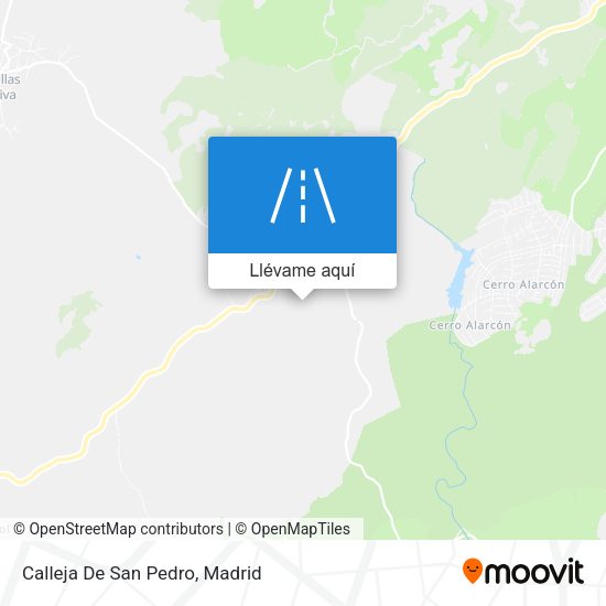 Mapa Calleja De San Pedro