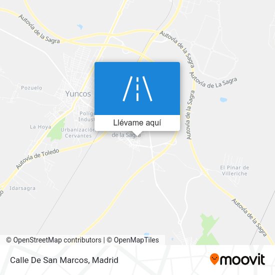 Mapa Calle De San Marcos