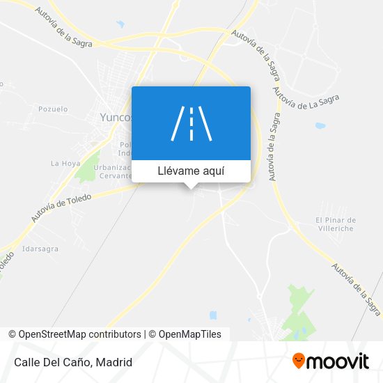 Mapa Calle Del Caño