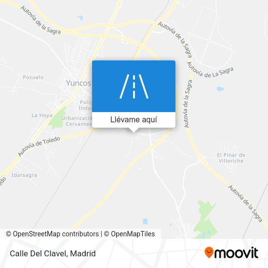 Mapa Calle Del Clavel