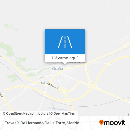 Mapa Travesía De Hernando De La Torre