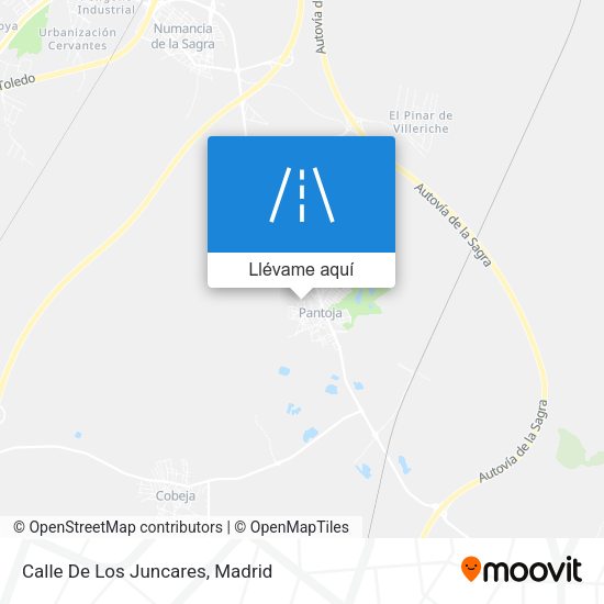 Mapa Calle De Los Juncares