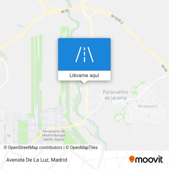 Mapa Avenida De La Luz