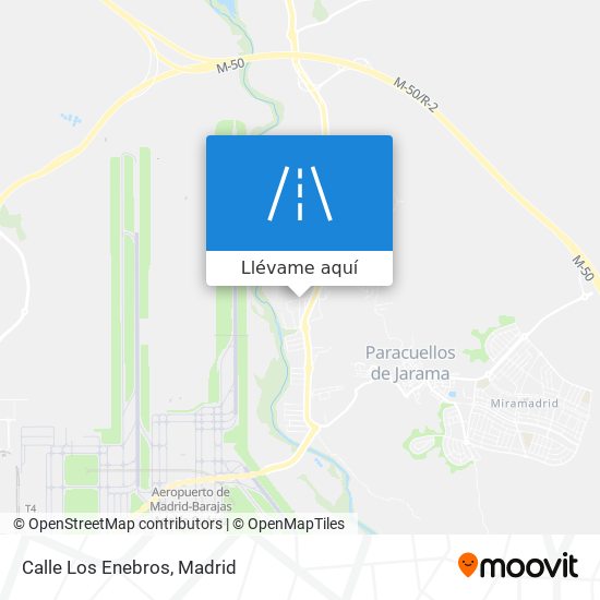 Mapa Calle Los Enebros