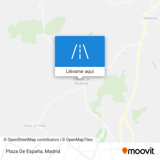 Mapa Plaza De España