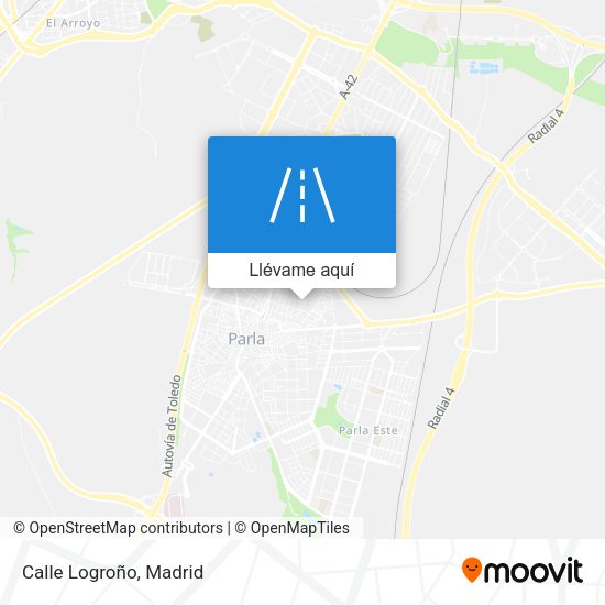 Mapa Calle Logroño