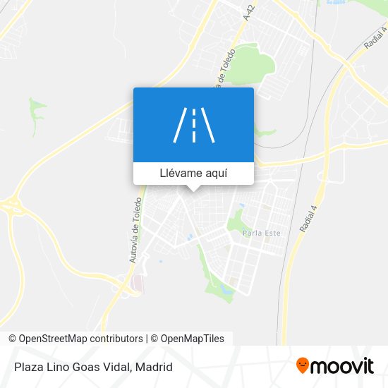 Mapa Plaza Lino Goas Vidal
