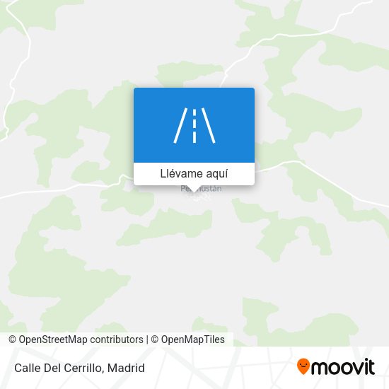Mapa Calle Del Cerrillo