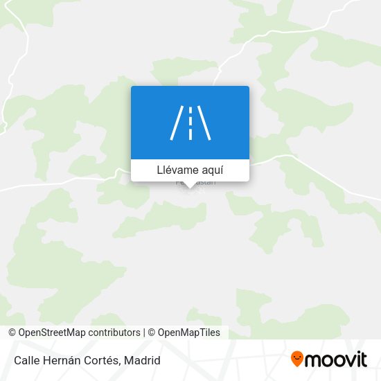 Mapa Calle Hernán Cortés