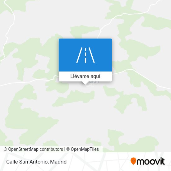 Mapa Calle San Antonio