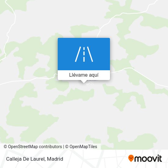 Mapa Calleja De Laurel