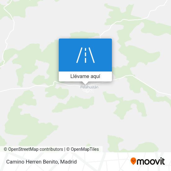 Mapa Camino Herren Benito