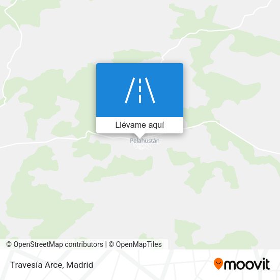 Mapa Travesía Arce
