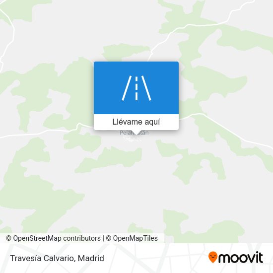 Mapa Travesía Calvario