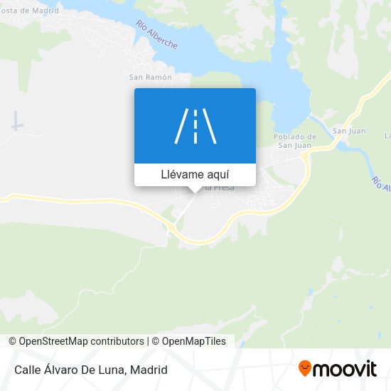 Mapa Calle Álvaro De Luna