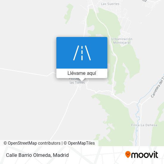 Mapa Calle Barrio Olmeda