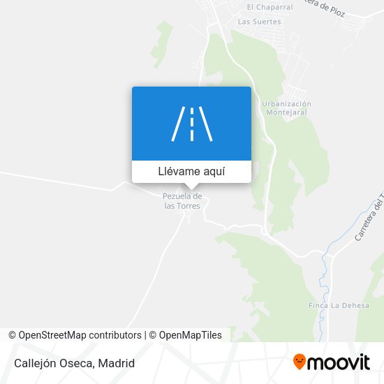 Mapa Callejón Oseca