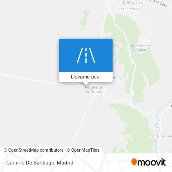 Mapa Camino De Santiago