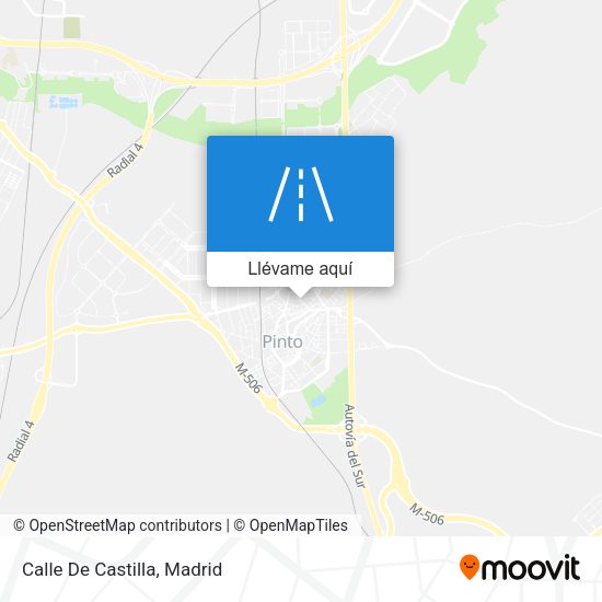 Mapa Calle De Castilla