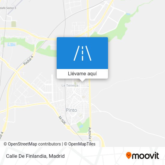 Mapa Calle De Finlandia