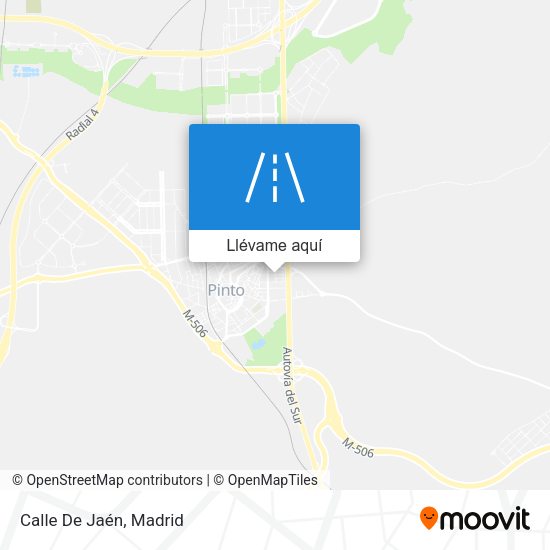 Mapa Calle De Jaén