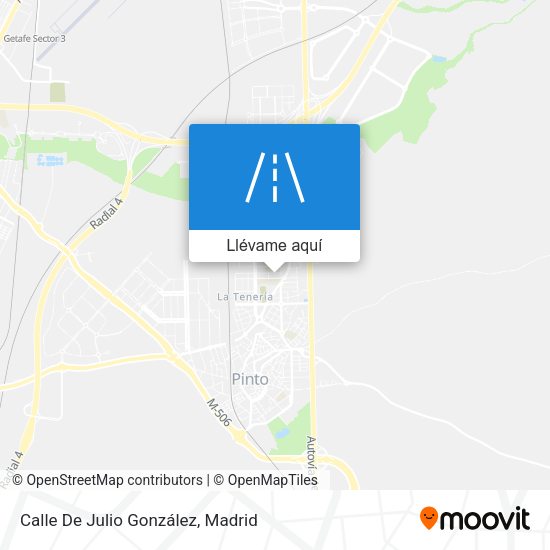 Mapa Calle De Julio González