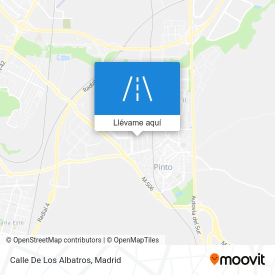 Mapa Calle De Los Albatros