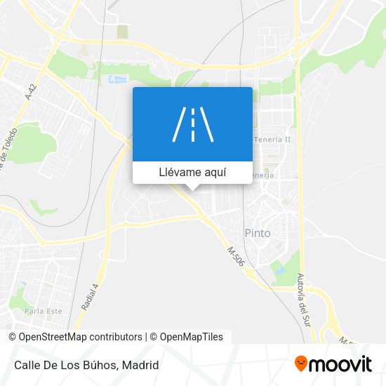 Mapa Calle De Los Búhos