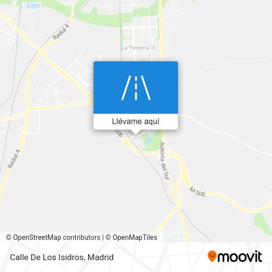 Mapa Calle De Los Isidros