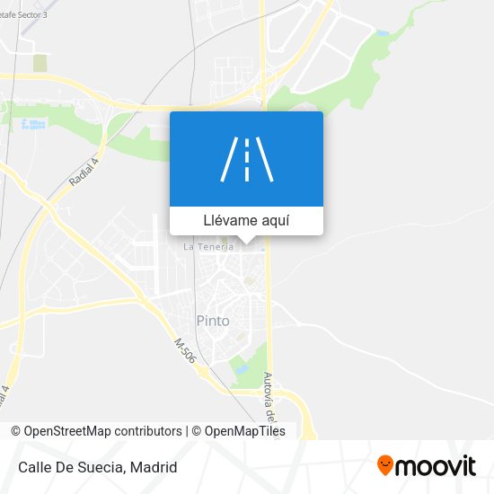 Mapa Calle De Suecia
