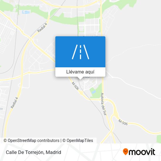Mapa Calle De Torrejón