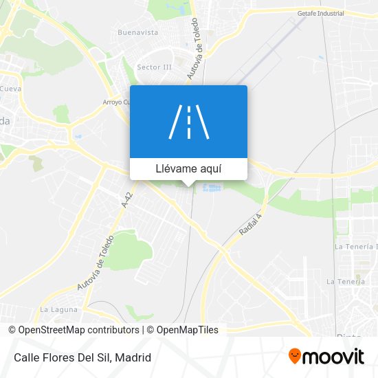 Mapa Calle Flores Del Sil