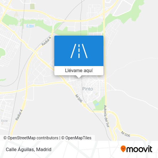 Mapa Calle Águilas