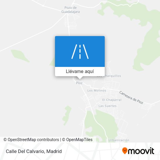 Mapa Calle Del Calvario
